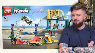 YouTube Thumbnail SKATEPARK 🛹 LEGO FRIENDS 41751 RECENZJA