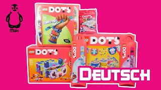 YouTube Thumbnail LEGO® DOTS Alle Sets vom Anfang 2023 | Speed build | Review | Deutsch
