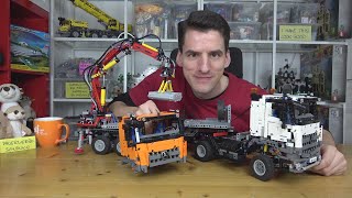 YouTube Thumbnail Endlich wieder ein Arocs auf dem Tisch! LEGO® Technic 42043 B-Modell