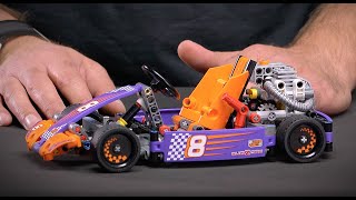 YouTube Thumbnail Race Kart  - LEGO Technic - Designer Video 42048