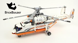 YouTube Thumbnail LEGO TECHNIC 42052 Heavy Lift Helicopter - Speed Build for Collecrors - Technic Collection (8/12)