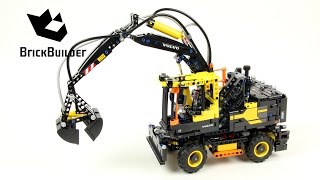YouTube Thumbnail LEGO TECHNIC 42053 Volvo EW160E - Speed Build for Collecrors - Technic Collection (9/12)