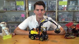 YouTube Thumbnail LEGO® Technic 42053 - Volvo EW160E inkl. Power Functions