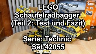 YouTube Thumbnail LEGO® Technic Schaufelradbagger (Set 42055 Review deutsch)