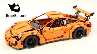 YouTube Thumbnail LEGO TECHNIC 42056 Porsche 911 GT3 RS - Speed Build for Collecrors - Technic Collection (12/12)