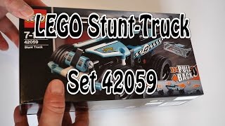 YouTube Thumbnail Test: LEGO Stunt-Truck (Technic Set 42059 Review deutsch in 4K)