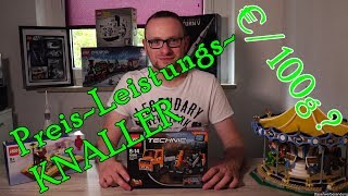 YouTube Thumbnail Preis-Leistungs-Knaller - Lego® Technic 42060 - Straßenbau-Fahrzeuge - Review, Rezension