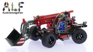 YouTube Thumbnail Lego Technic 42061 Telehandler - Lego Speed Build Review