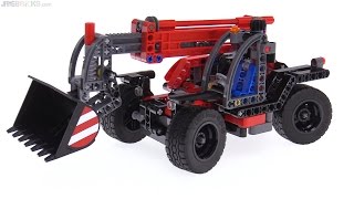 YouTube Thumbnail LEGO Technic 2017 Telehandler review! 42061