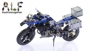 YouTube Thumbnail Lego Technic 42063 BMW R 1200 GS Adventure Speed Build