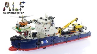 YouTube Thumbnail Lego Technic 42064 Ocean Explorer - Lego Speed Build Review