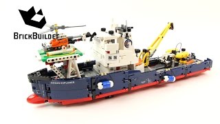 YouTube Thumbnail LEGO TECHNIC 42064 Ocean Explorer - Speed Build for Collecrors - Technic Collection (8/13)