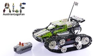 YouTube Thumbnail Lego Technic 42065 RC Tracked Racer - Lego Speed Build Review