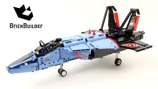 YouTube Thumbnail LEGO TECHNIC 42066 Air Race Jet - Speed Build for Collecrors - Technic Collection (10/13)