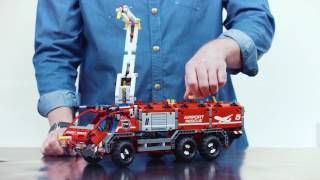 YouTube Thumbnail LEGO Technic 42068 Airport Rescue Vehicle