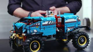 YouTube Thumbnail LEGO Technic 42070 6x6 All Terrain Tow Truck - Designer Video