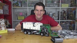 YouTube Thumbnail Zu schade für ein B-Modell - LEGO® Technic 42078 - Mack LR Müllwagen