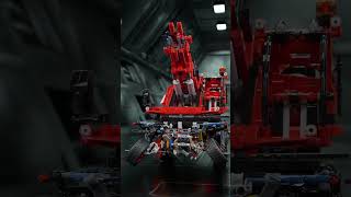 YouTube Thumbnail LEGO 42082 Rough Terrain Crane Animated Speedbuild | LEGO Cranes | Blender Geometry Nodes Animation