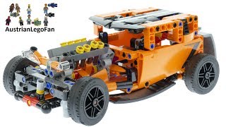 YouTube Thumbnail Lego Technic 42093 Hot Rod Speed Build