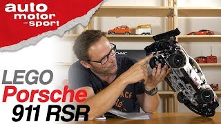 YouTube Thumbnail So gut wie das Original ? Lego Porsche 911 RSR - Bloch spielt #1 | auto motor und sport