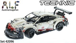 YouTube Thumbnail Lego Technic 42096 Porsche 911 RSR Speed Build