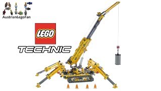 YouTube Thumbnail Lego Technic 42097 Compact Crawler Crane - Lego Speed Build Review
