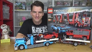 YouTube Thumbnail LEGO® Technic 42098 B-Modell - Truck und Show Cars