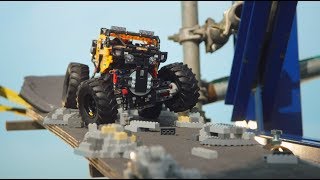 YouTube Thumbnail LEGO Technic 4x4 X-treme Off-Roader tackles the ultimate obstacle course!