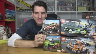 YouTube Thumbnail Das Highlight der Technic-Welle 2020! LEGO® motzt die kleinen Flitzer auf. 42101-42104 im Test!