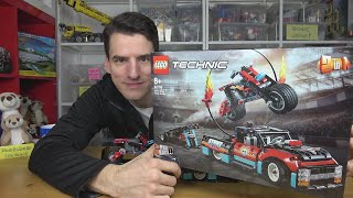 YouTube Thumbnail Viel Geld für wenig Spaß: LEGO® Technic 42106 Stunt-Show mit Truck und Motorrad