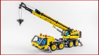 YouTube Thumbnail LEGO Technic 42108 Mobile Crane Speed Build for Collectors - Brick Builder
