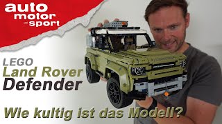 YouTube Thumbnail Realistisch oder Flop? Lego Technik Land Rover Defender - Bloch spielt #4 | auto motor &amp; sport