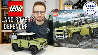 YouTube Thumbnail LEGO® Technic 42110 Land Rover Defender [Review] - klasse Modell mit kleinen Schwächen!