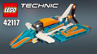 YouTube Thumbnail LEGO Jet Airplane (42117) from Race Plane Technic Building Instructions | Top Brick Builder