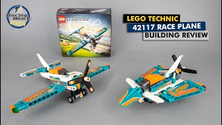 YouTube Thumbnail LEGO Technic 42117 Race Plane A &amp; B model detailed building review