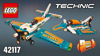 YouTube Thumbnail LEGO® Technic™ 2in1 Race Plane (42117)[154 pcs] &amp; Jet Airplane Alternate Building Instructions