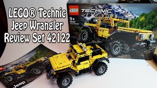 YouTube Thumbnail Review LEGO Jeep Wrangler (Technic Set 42122)