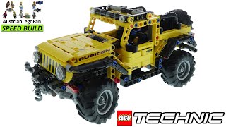 YouTube Thumbnail LEGO Technic Jeep Wrangler - LEGO 42122 Speed Build