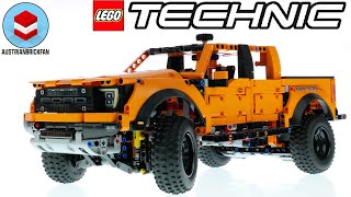 YouTube Thumbnail Lego Technic 42126 Ford F-150 Raptor - Lego Speed Build Review