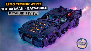 YouTube Thumbnail LEGO Technic 42127 Batmobile detailed building review
