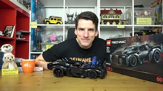 YouTube Thumbnail Aus System-Bricks wäre es beinahe gut, so aber hauptsächlich schlecht: LEGO® Technic 42127 Batmobil