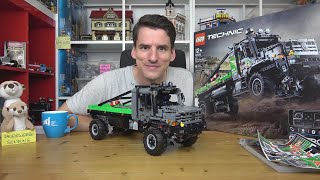 YouTube Thumbnail Eine Schande für Mercedes! LEGO® Technic 42129 4x4 Mercedes-Benz Zetros Offroad-Truck (ohne RC)