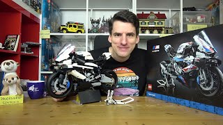 YouTube Thumbnail Zwei Stickerbögen für 200€ - ein Motorrad ist aber auch dabei: LEGO® Technic 42130 BMW M 1000 RR