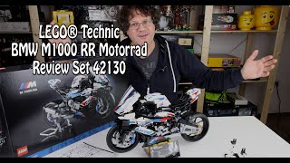 YouTube Thumbnail Review: LEGO BMW M1000 RR Motorrad (Technic Set 42130)