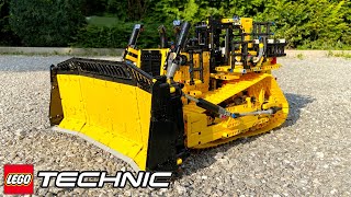 YouTube Thumbnail Tolles Modell, aber ein frecher Preis... | LEGO Technic &#39;CAT Bulldozer&#39; Review Teil 1 | 42131