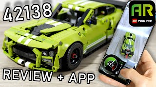 YouTube Thumbnail LEGO 42138 Review | LEGO Ford Mustang Shelby GT500 | Review 42138 LEGO Technic 2022 LEGO Technic AR