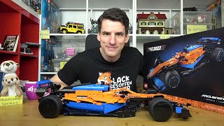 YouTube Thumbnail Absurd teuer und unfassbar langweilig: LEGO® Technic 42141 McLaren 2022er Formel 1-Wagen