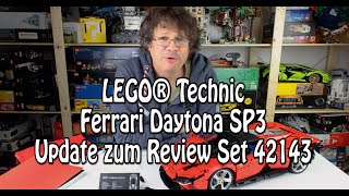 YouTube Thumbnail Update zum Review LEGO Technic Ferrari Daytona SP3 (Set 42143)