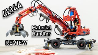 YouTube Thumbnail LEGO 42144 Review | LEGO Material Handler | Review 42144 LEGO Technic 2022 | LEGO Pneumatic Function