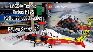 YouTube Thumbnail Review LEGO Technic Airbus H175 Rescue Helicopter (Set 42145)